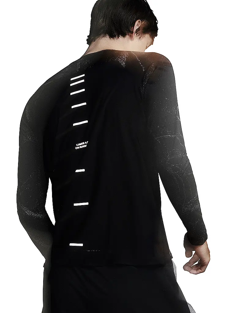 ON | T-shirt de course à manches longues Performance Lumos pour hommes |