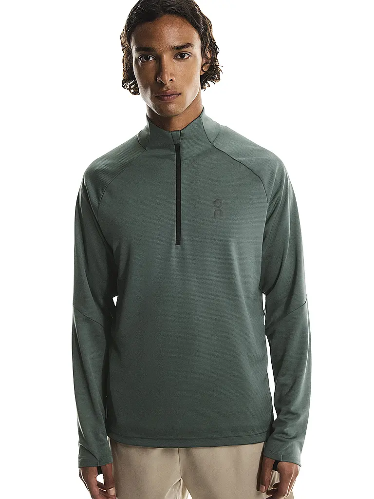 ON | T-shirt de course Climate pour hommes | Olive