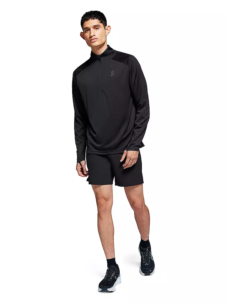 ON | T-shirt de course Climate pour hommes | Noir