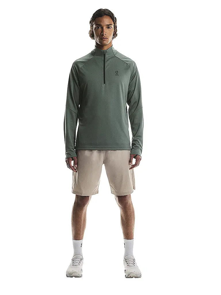 ON | T-shirt de course Climate pour hommes | Olive
