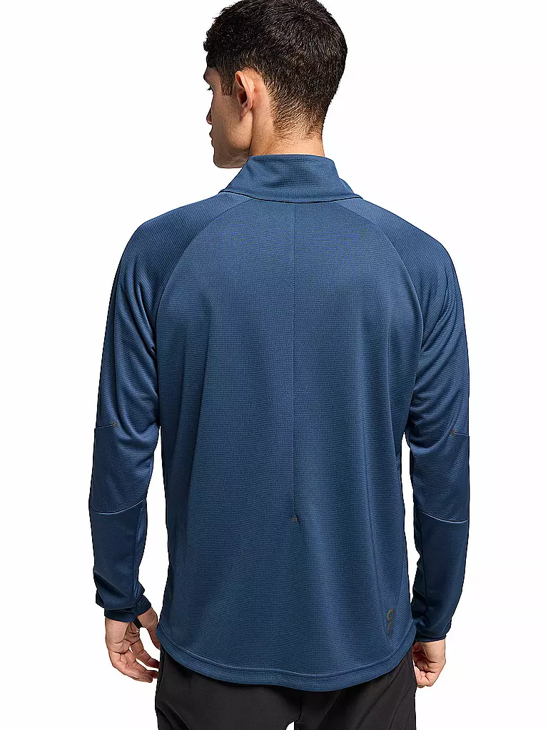ON | T-shirt de course Climate pour hommes | Bleu