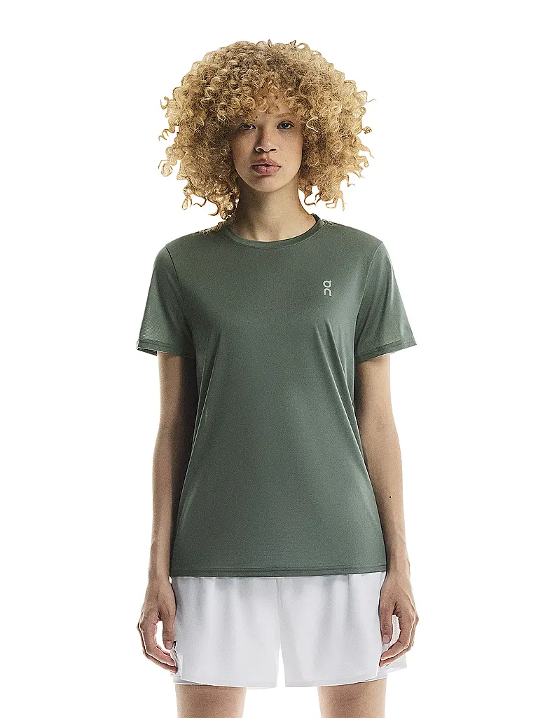 ON | T-shirt de course Core-T pour femmes | Olive