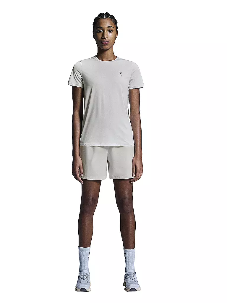 ON | T-shirt de course Core-T pour femmes | Beige