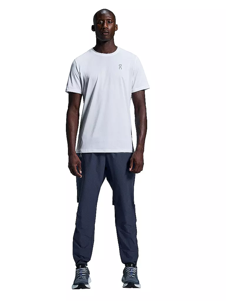 ON | T-shirt de course Core-T pour hommes | Blanc