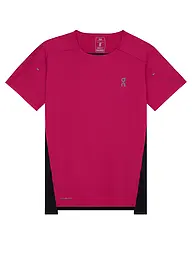 ON | T-shirt de course Performance-T pour femmes | Rouge foncé