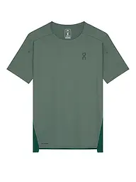 ON | T-shirt de course Performance pour homme | Vert foncé