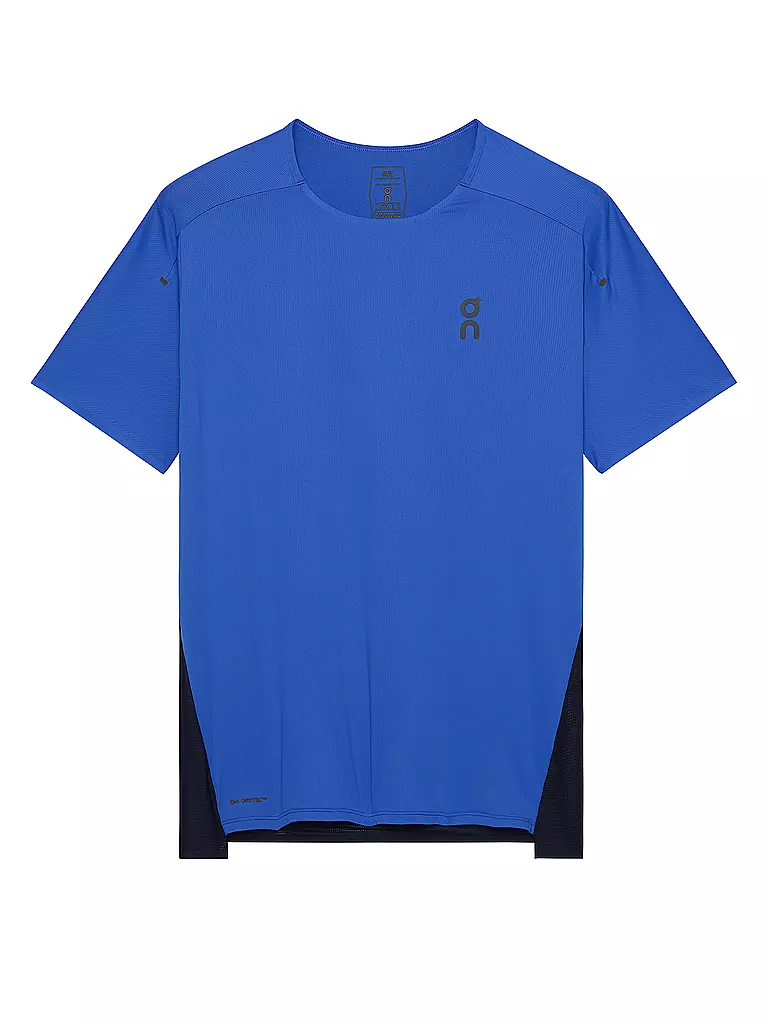 ON | T-shirt de course Performance pour homme | Bleu foncé