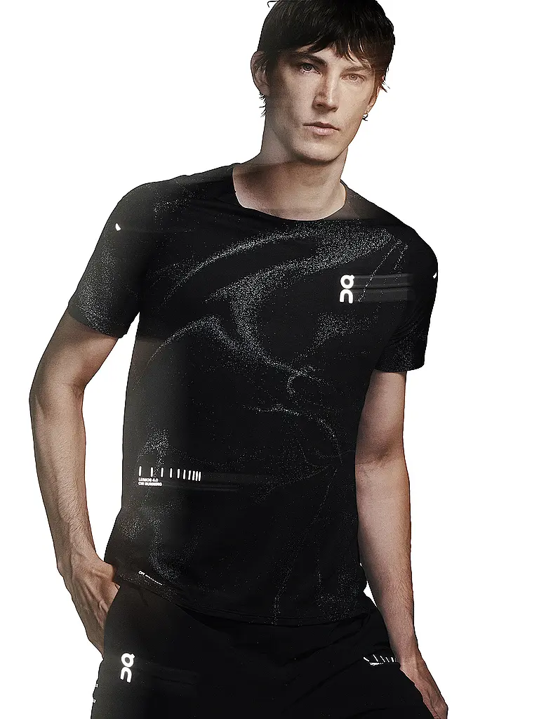 ON | T-shirt de course Performance-T Lumos pour hommes |