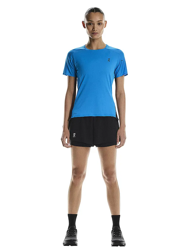 ON | T-shirt de course Performance-T pour femmes | Bleu