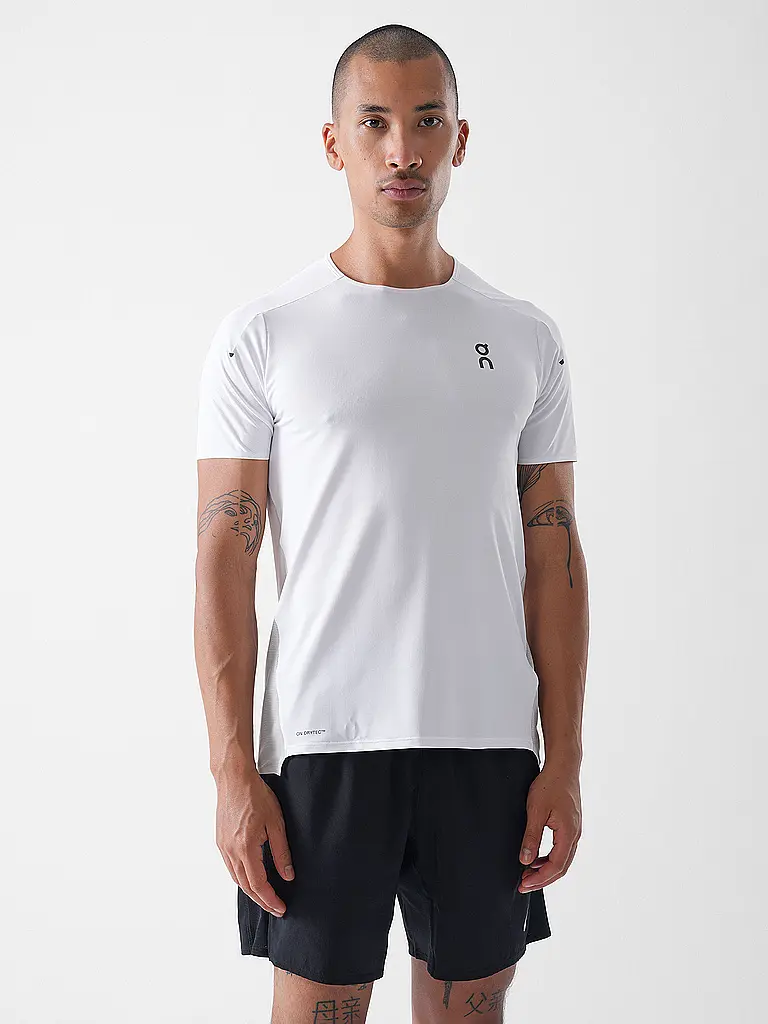 ON | T-shirt de course Performance-T pour hommes | Blanc