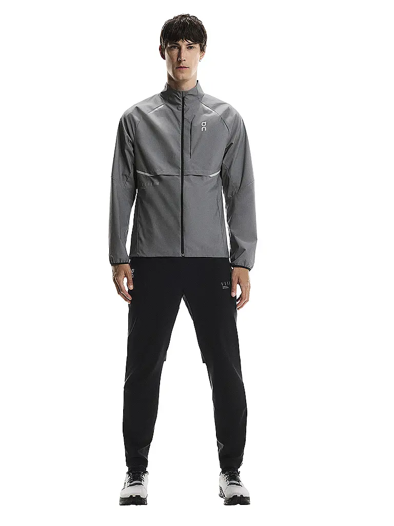 ON | Veste de course pour homme Weather Lumos | Noir