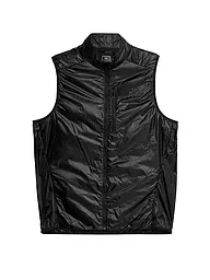 ON | Herren Laufweste Weather Vest | Noir