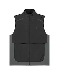 ON | Veste de course pour homme Weather Vest | Noir