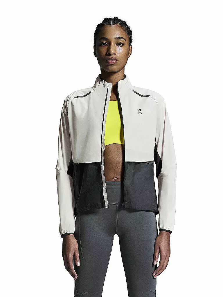 ON | Veste de course Weather pour femmes | Blanc