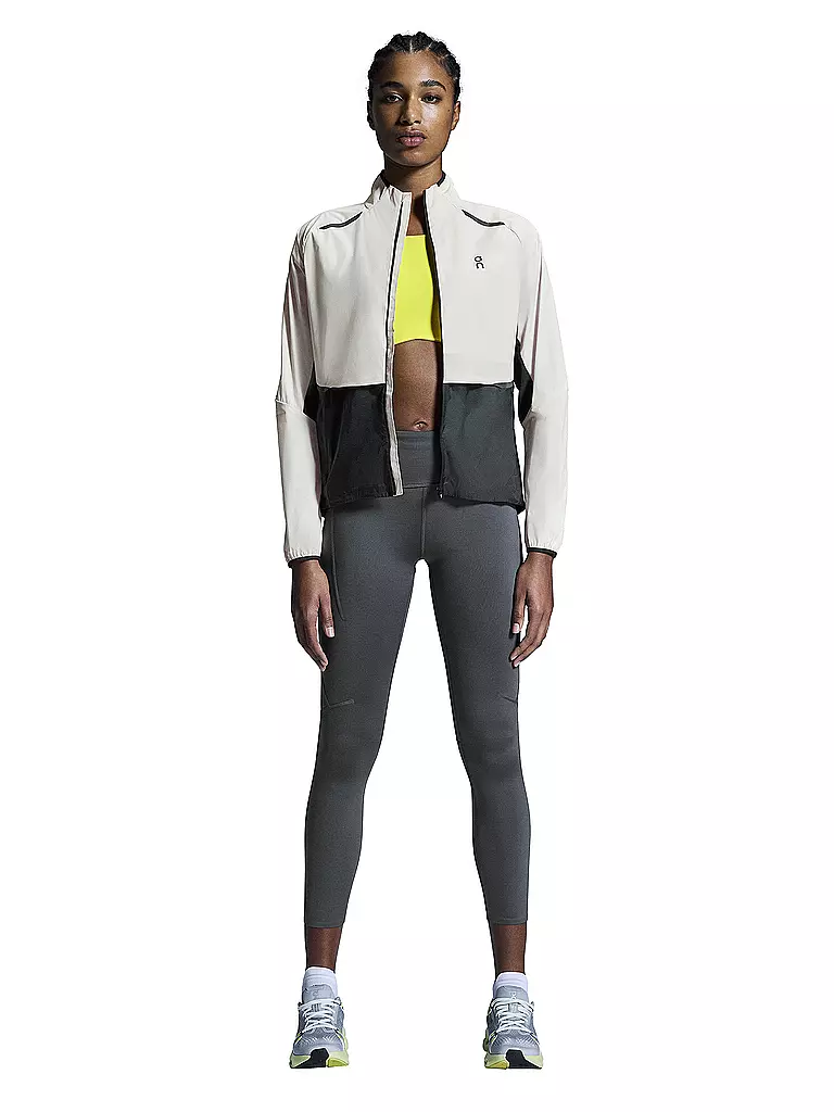 ON | Veste de course Weather pour femmes | Blanc