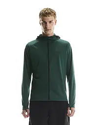 ON | Veste de course zippée à capuche Climate pour hommes | Bleu