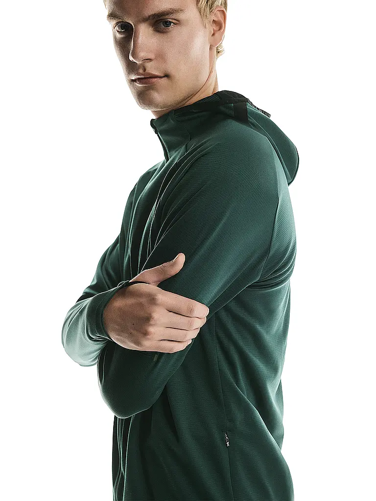 ON | Veste de course zippée à capuche Climate pour hommes |