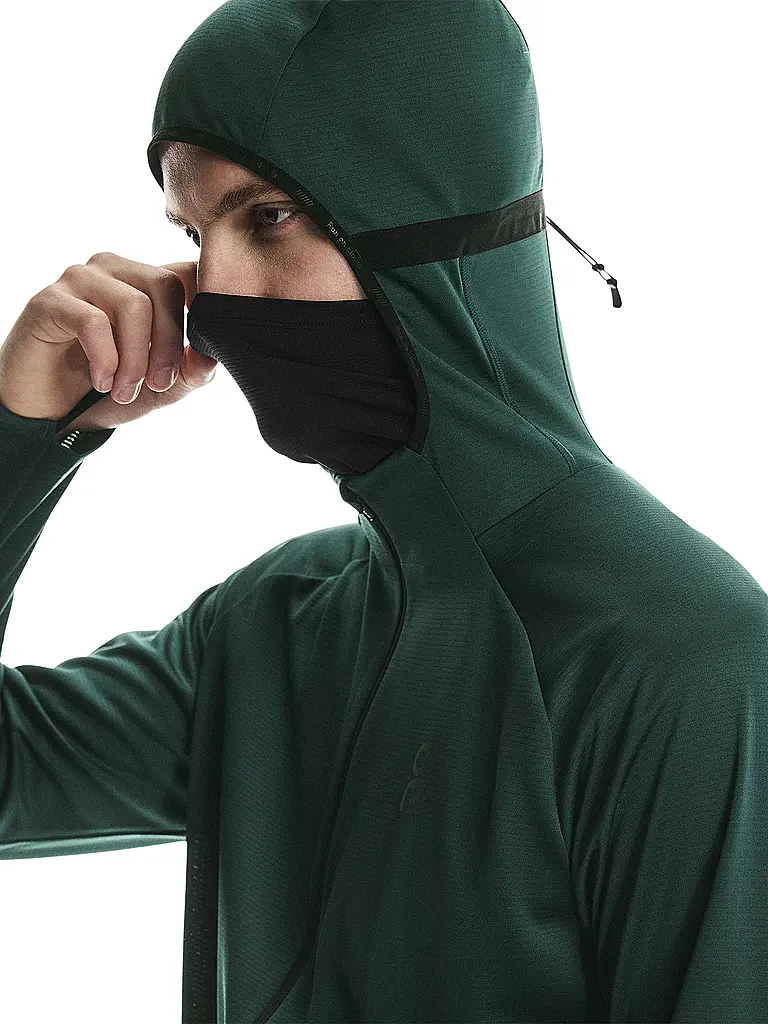 ON | Veste de course zippée à capuche Climate pour hommes |