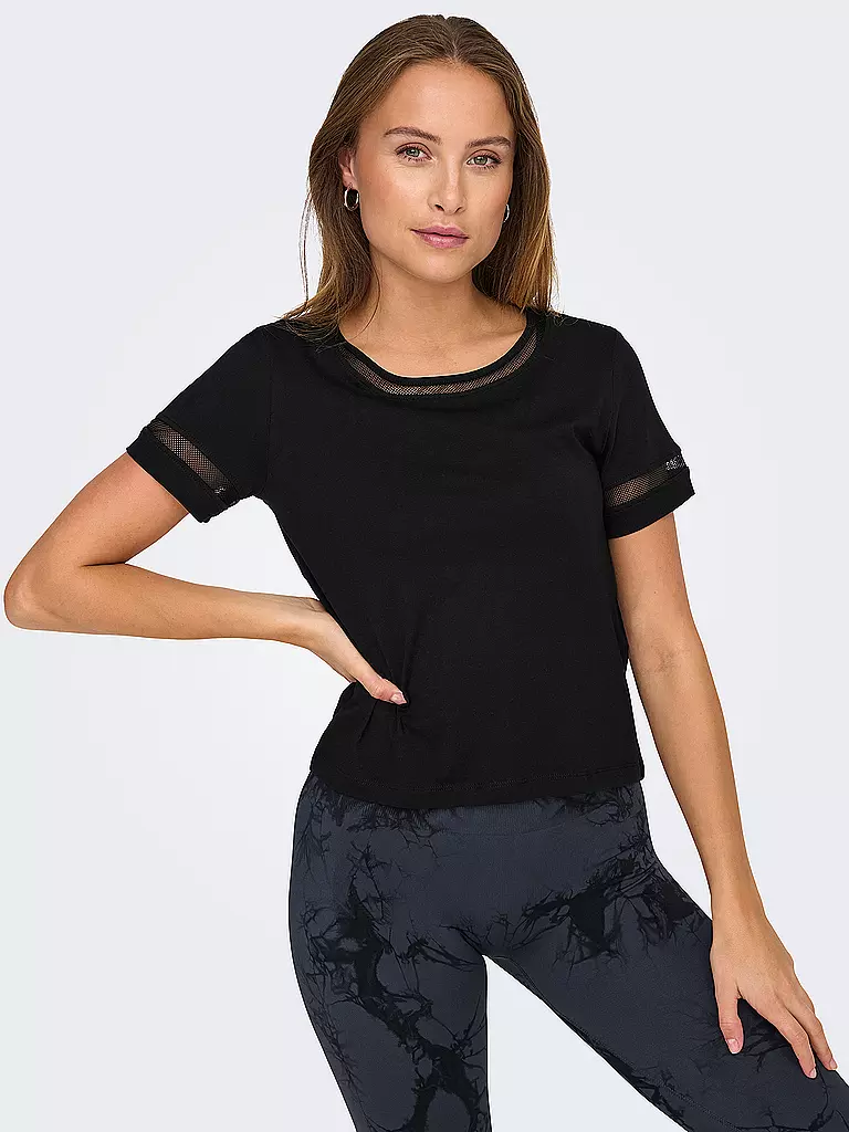 ONLY PLAY | Damen Fitnessshirt ONPCROSS | Noir