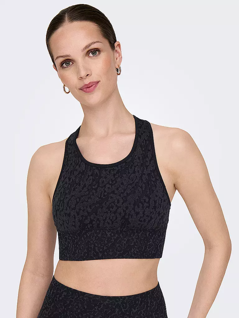 ONLY PLAY | Damen Sport-BH Medium Support | Noir