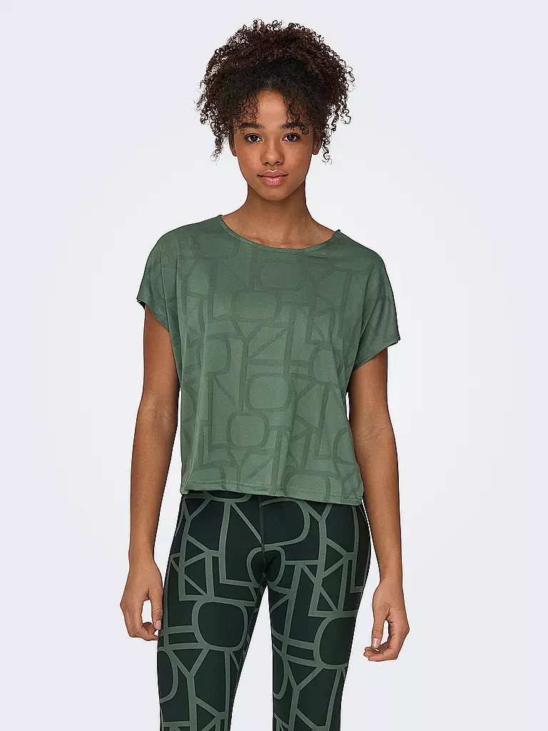 ONLY PLAY | T-shirt Merlin pour femmes | Vert foncé