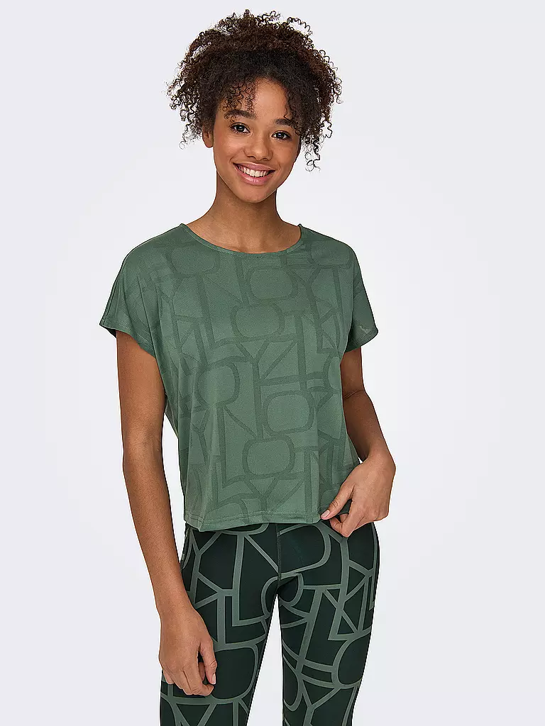 ONLY PLAY | T-shirt Merlin pour femmes | Vert foncé