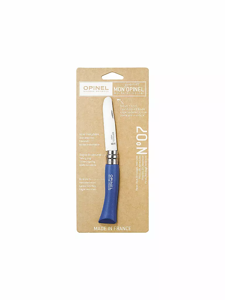 OPINEL | Couteau pliant pour enfants N°7 Bleu | Bleu