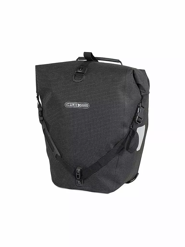 ORTLIEB | Fahrrad-Packtasche Back-Roller High Visibility QL2.1 20L | Noir