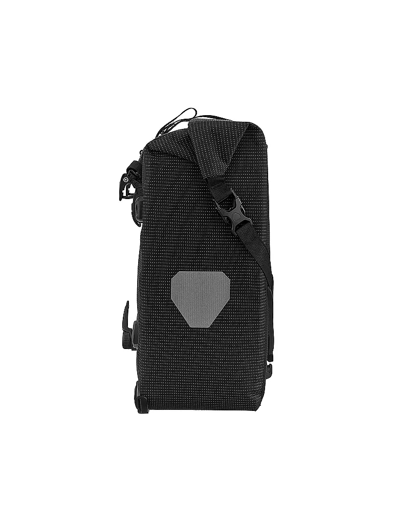 ORTLIEB | Fahrrad-Packtasche Back-Roller High Visibility QL2.1 20L | Noir