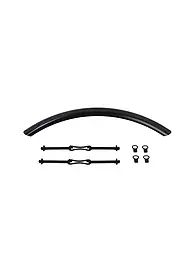 ORTLIEB | Garde-boue Quick-Rack Mudguard 50mm | Noir