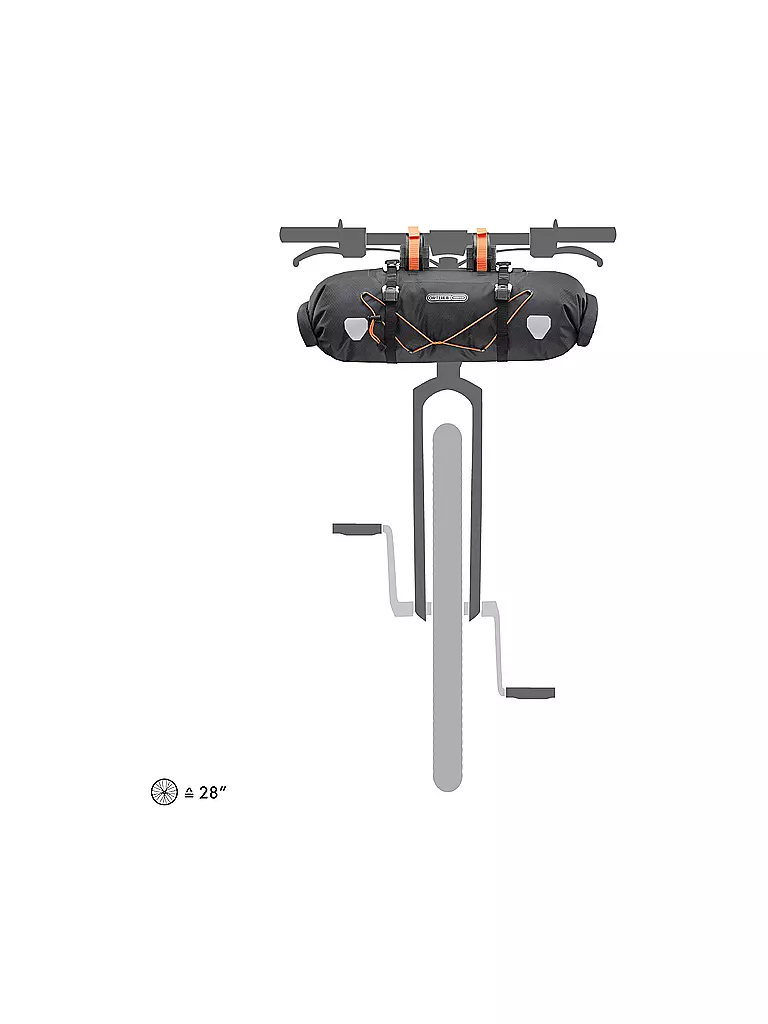 ORTLIEB | Handlebar-Pack Sacoche de guidon 15L | Noir