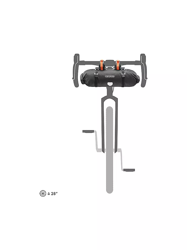 ORTLIEB | Handlebar-Pack Sacoche de guidon 9L | Noir