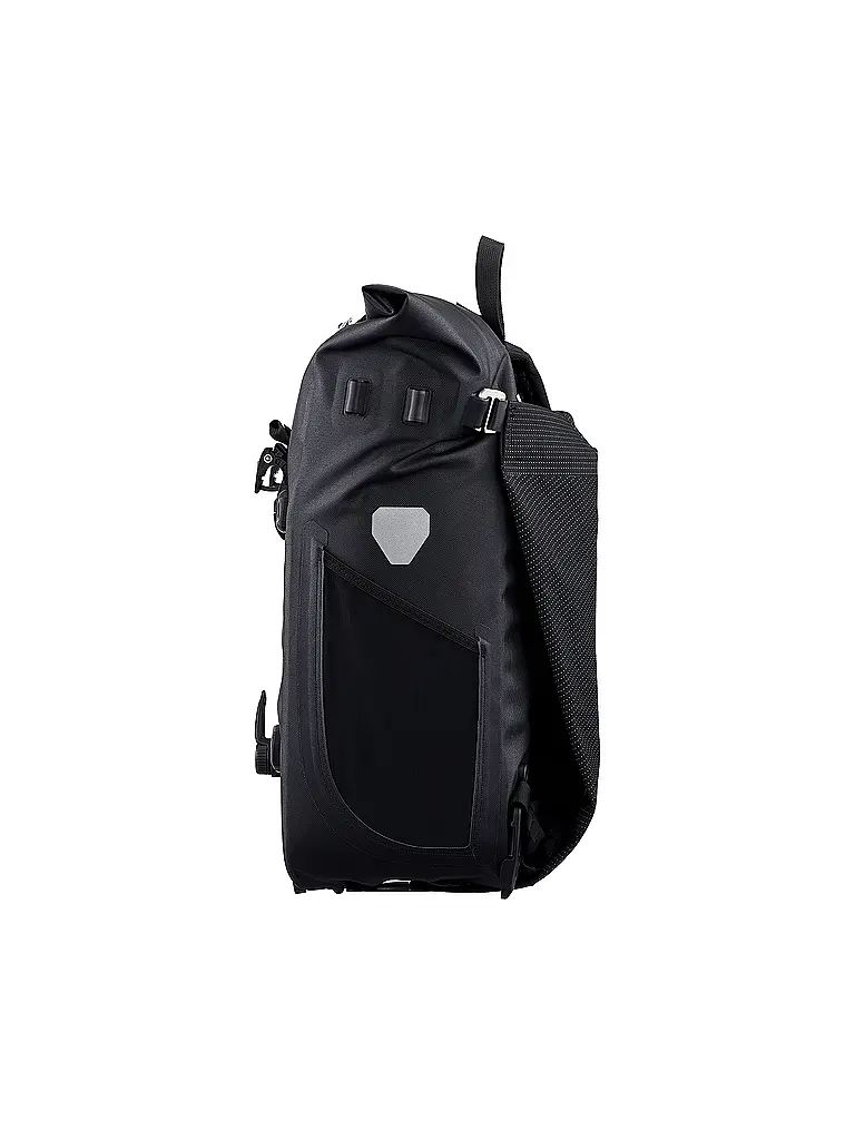 ORTLIEB | Sac à dos de vélo Vario High Vis 26L | Noir