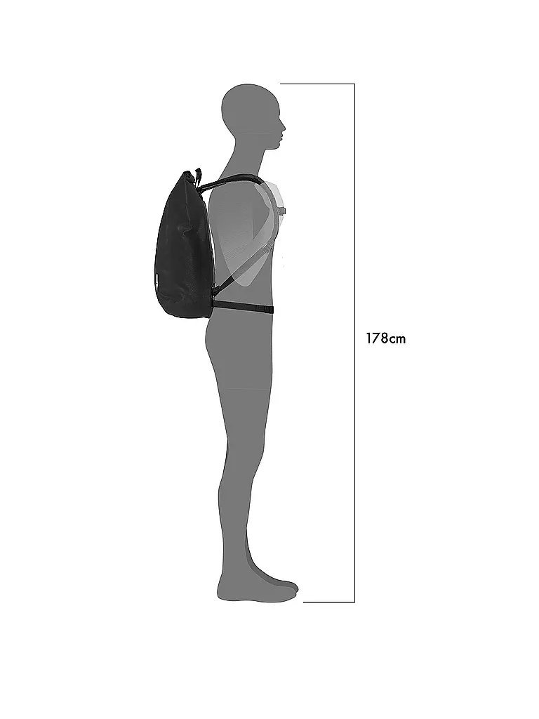 ORTLIEB | Sac à dos de vélo Velocity PS 23L | Noir
