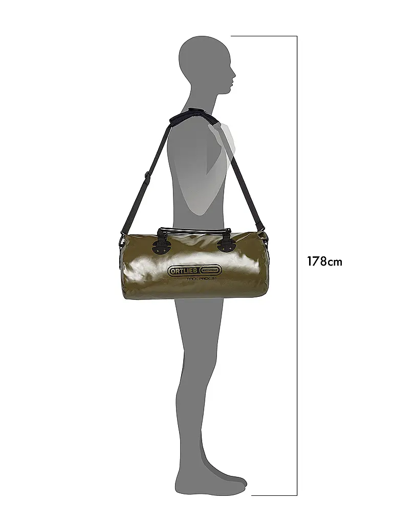ORTLIEB | Sac de voyage Rack-Pack 31L | Olive