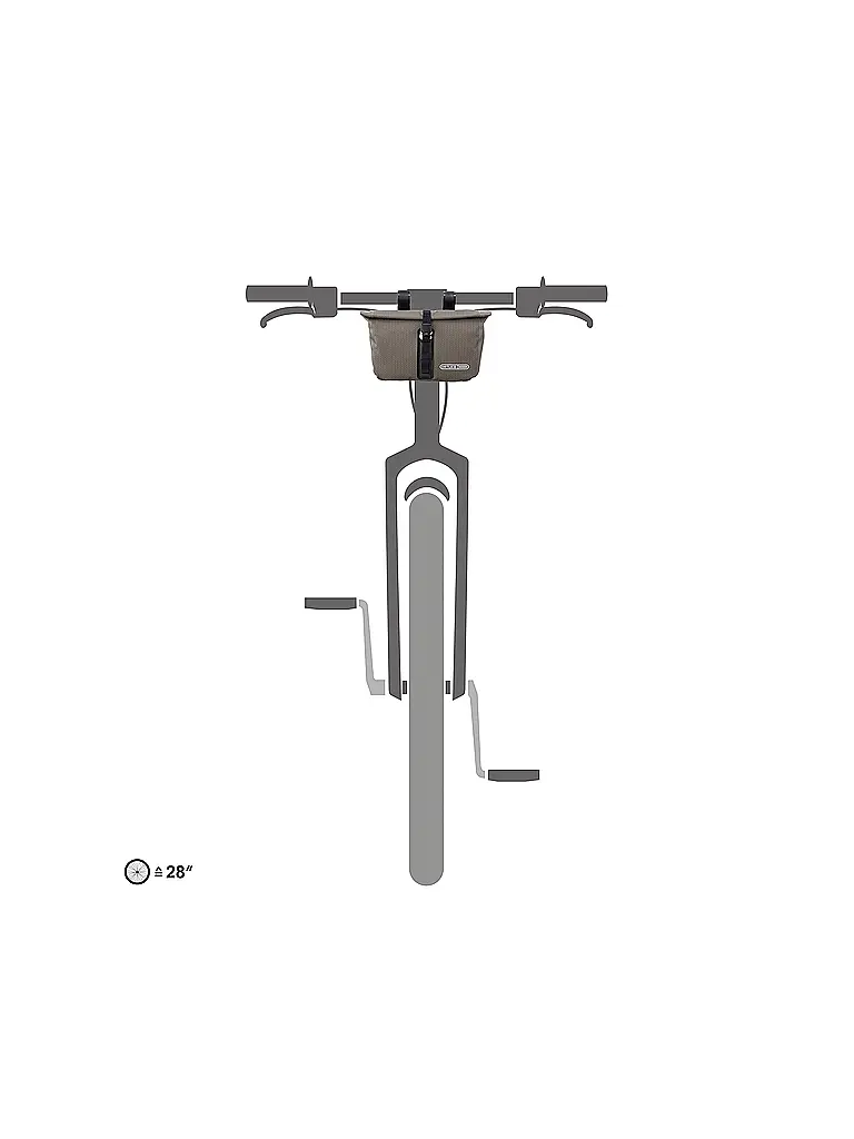 ORTLIEB | Sacoche de guidon Accessory-Pack 3,5L | Camel