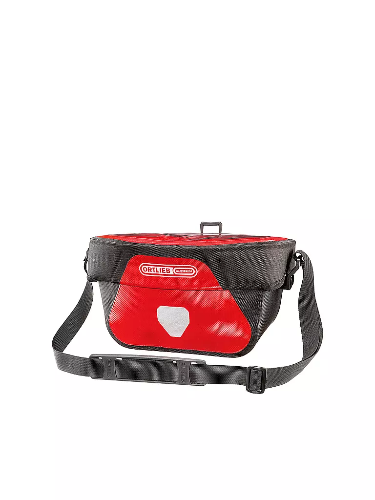 ORTLIEB | Sacoche de guidon de vélo Ultimate6 Classic 5L | Rouge