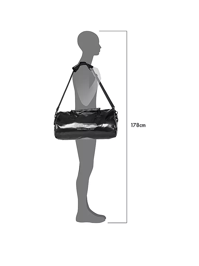 ORTLIEB | Sacoche de vélo Rack-Pack 31 litres | Noir