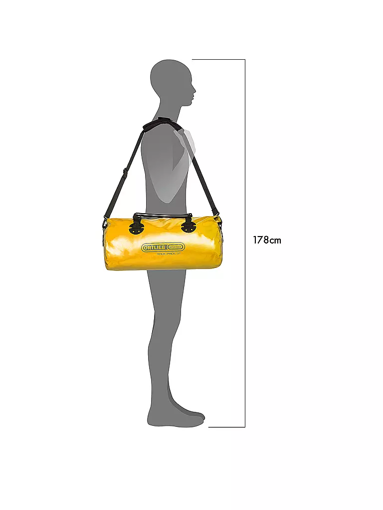 ORTLIEB | Sacoche de vélo Rack-Pack 31 litres | Jaune