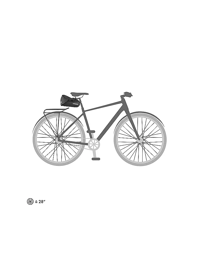 ORTLIEB | Sacoches de selle 4,1L | Noir