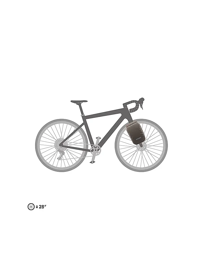 ORTLIEB | Sacoches latérales Fork-Pack 5,8L | Camel