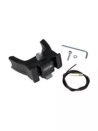 ORTLIEB | Support de guidon pour vélo électrique sans serrure | Noir