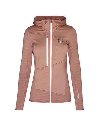 ORTOVOX | Veste polaire à capuche Fleece Grid pour femme
