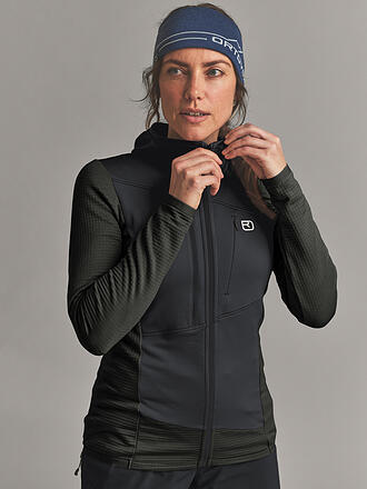 ORTOVOX | Veste polaire à capuche Fleece Grid pour femme