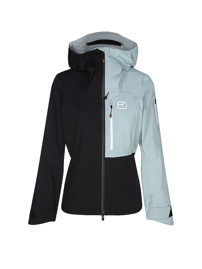 Veste de randonnée Ortler 3L à capuche noir S
