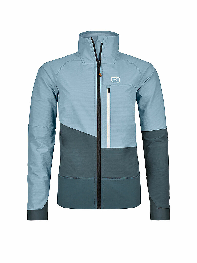 Veste de randonnée softshell Punta Berrino bleu clair M