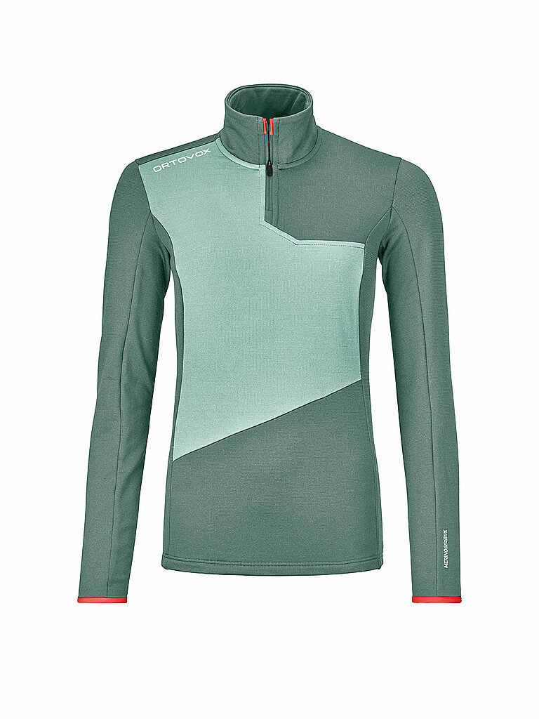 Zipshirt fonctionnel en polaire légers pétrole XL