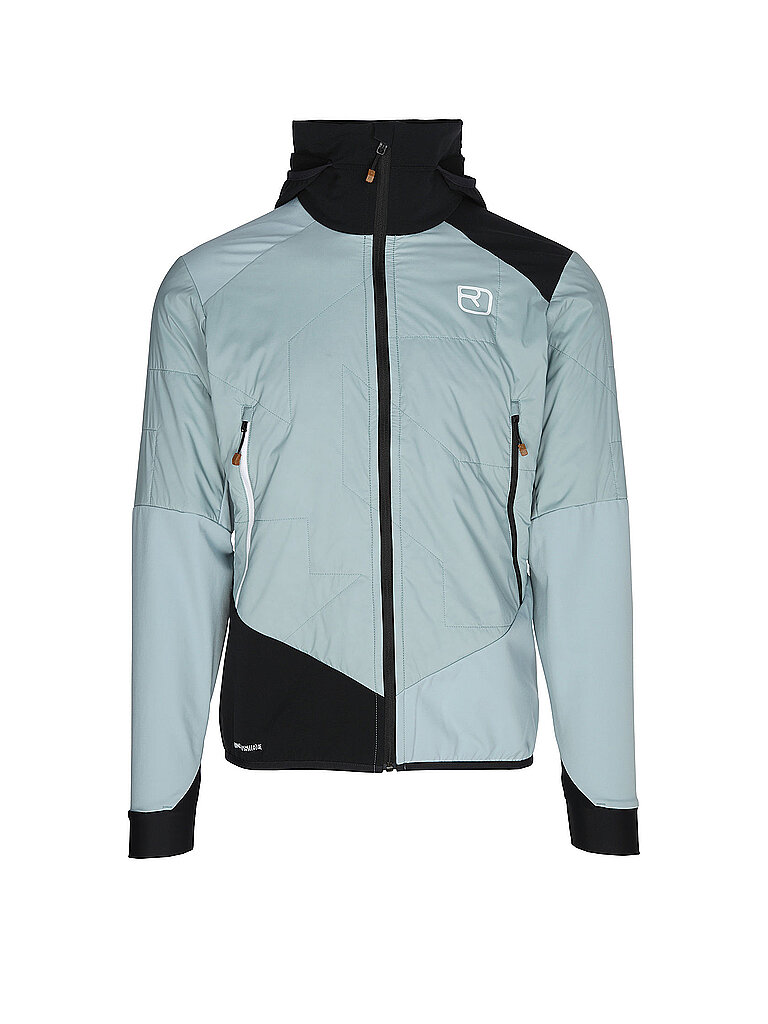 Veste hybride Col Becchei à capuche bleu clair S