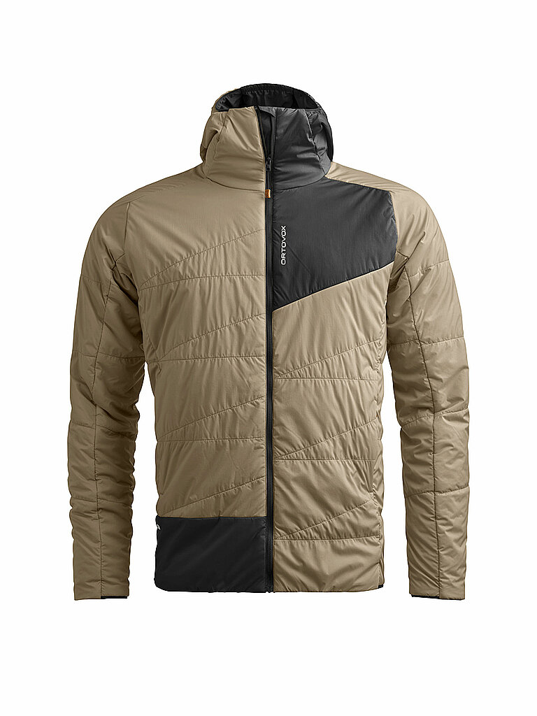 Veste isolante de randonnée Piz Duan SW à capuche camel M