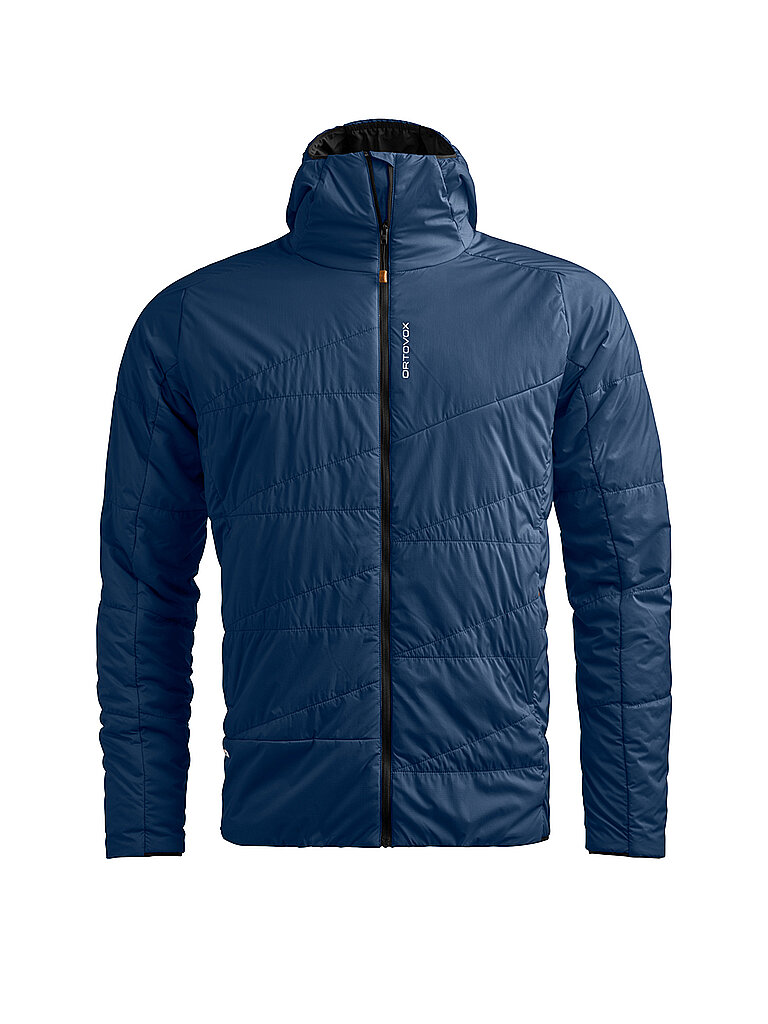 Veste isolante de randonnée Piz Duan SW à capuche bleu marine M